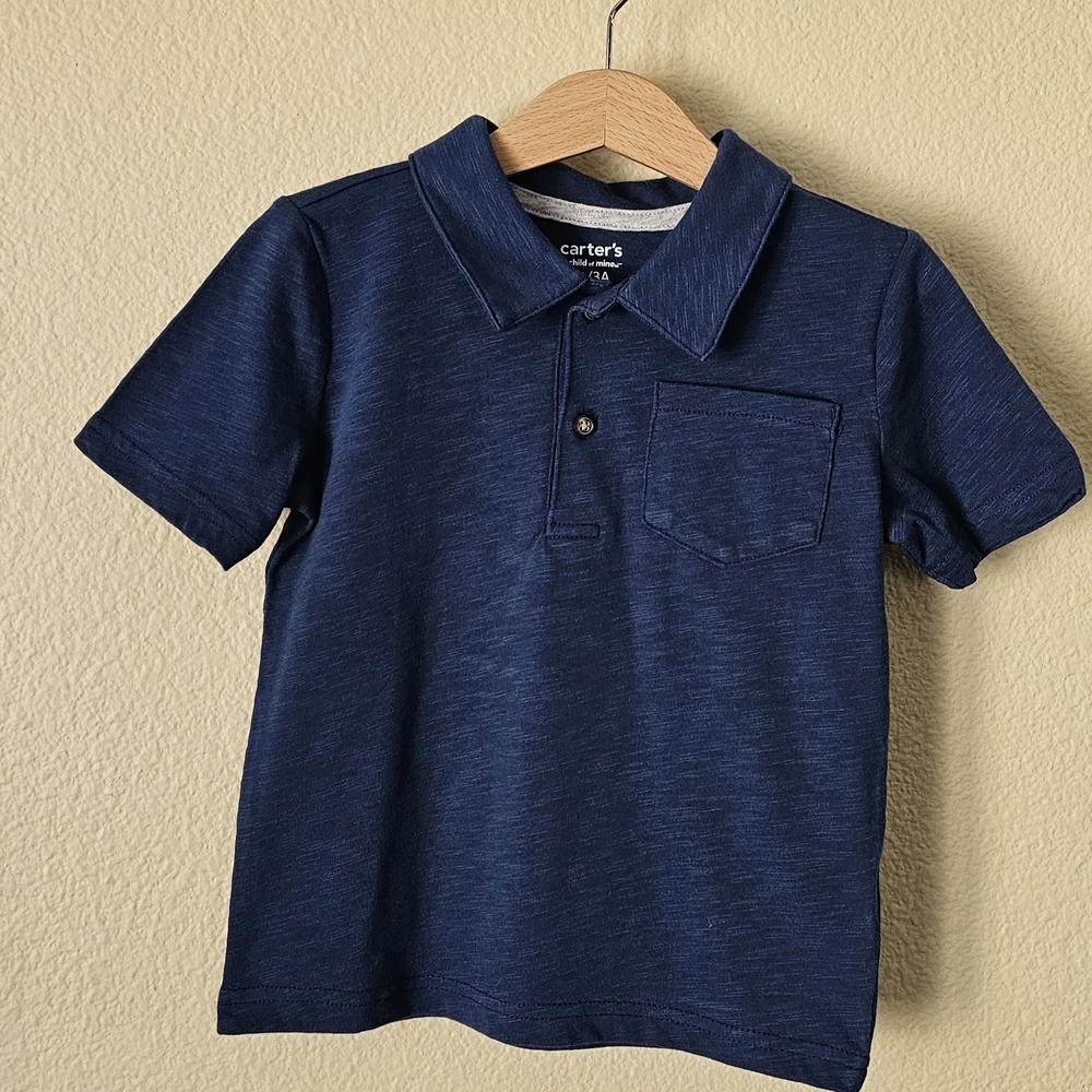 Carter's Navy Blue Kids Polo Shirt